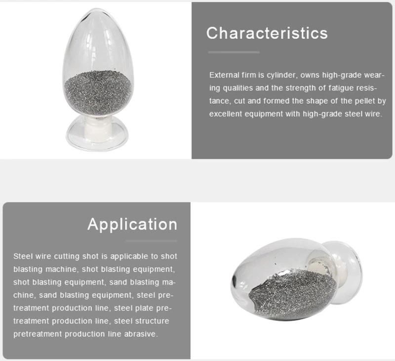 Customized Stainless Steel Shot/ Cut Wire Abrasives