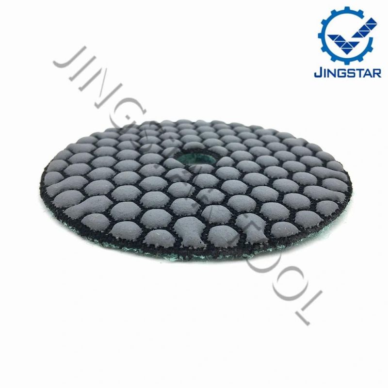 100mm Dry Polishing Pad 4 Inch Sharp Type Diamond for Granite Marble Sanding Disc Free Shipping 6 PCS