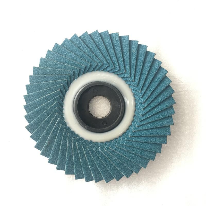 High Quality 4inch Ao/Ha/Za Abrasive Tools Radial Flap Disc for Grinding Metal