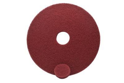 400*19mm Red Abrasive Tooling Fiber Disc Cleaning Polishing Pad with Factory Price for Floor Sanding Grinding Buffing