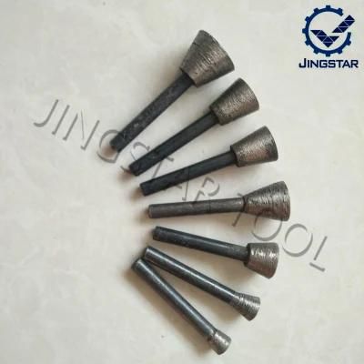 Diamond Sintered Grinding Head V-Shaped Rod Head Stele Carving Inscription Pattern Stone Carving