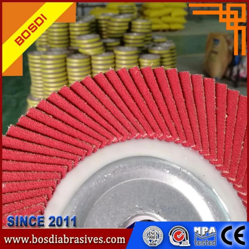 7′′ Zirconia Flap Disc Polishing and Grinding Stainless Steel/Metal Grinding