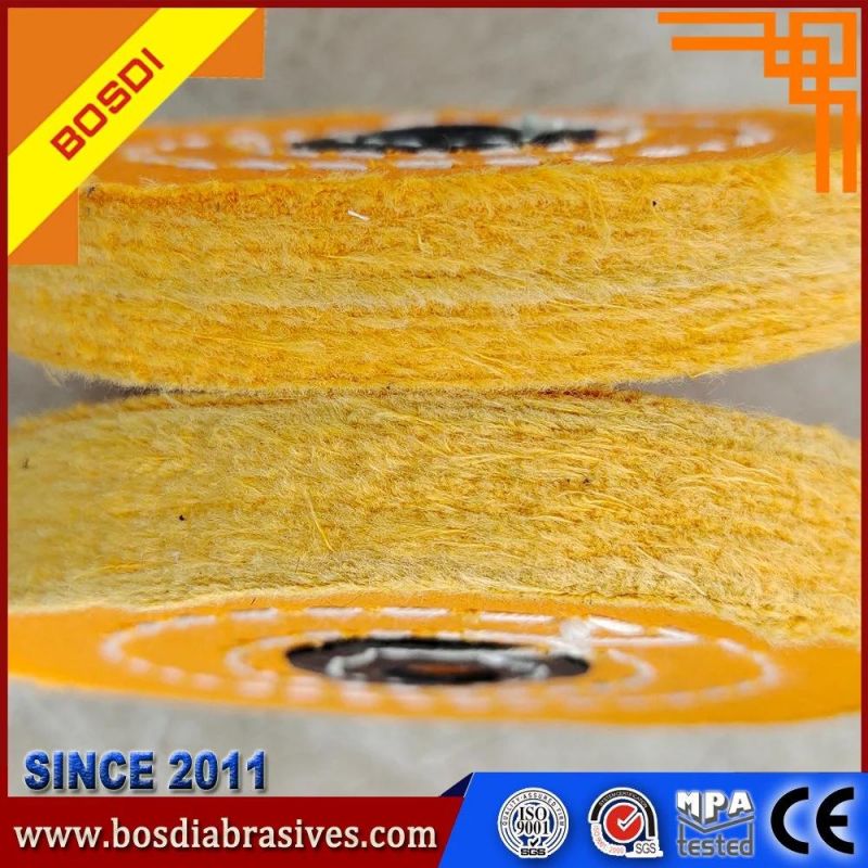 4" Abrasive Polishing Cloth Wheel for Polsihing The Wood, Steel, Stainless Steel