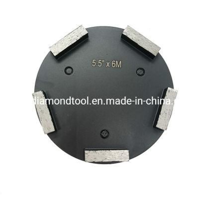 5.5inch Diamond Grinding Pads with 5 Segments