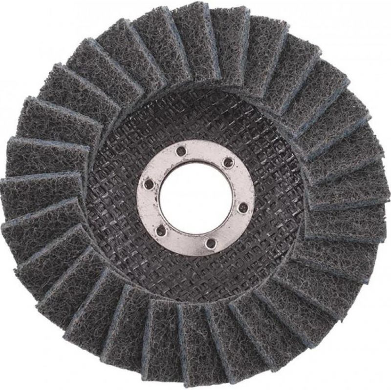 High Quality Premium 115mm Non-Woven Flap Disc for Grinding and Polishing Stainless Steel and Metal