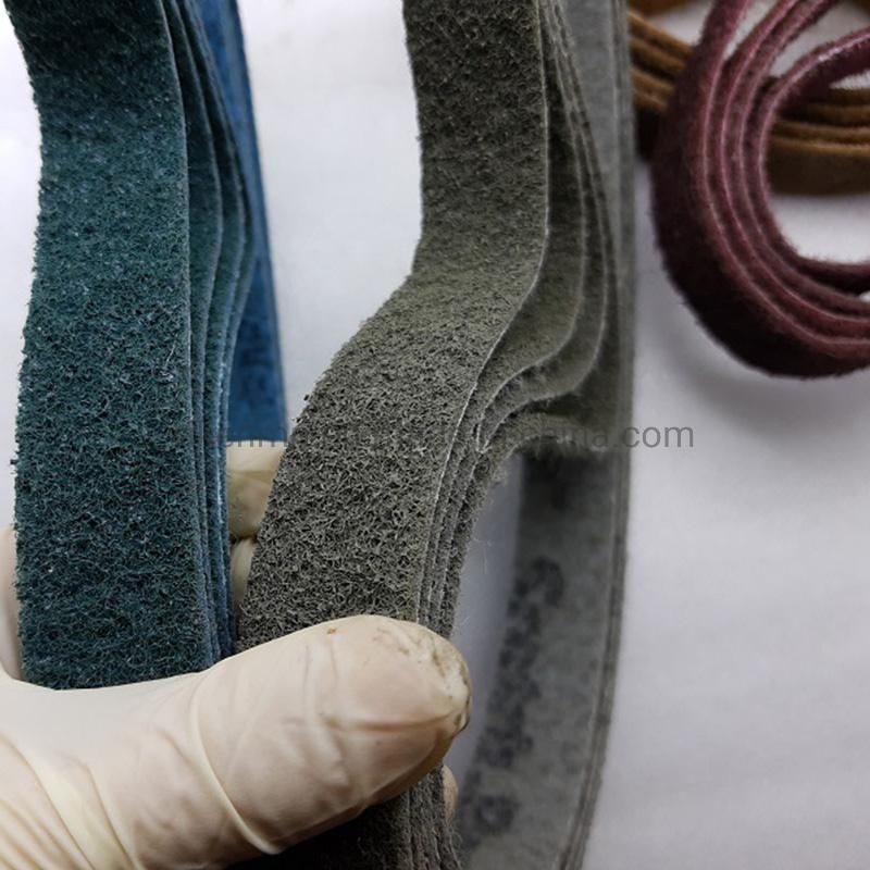 330*10mm Flax Sanding Cloth Belt Roll Very Coarse to Fine Nylon Fiber Abrasive Belt Sanding Bands