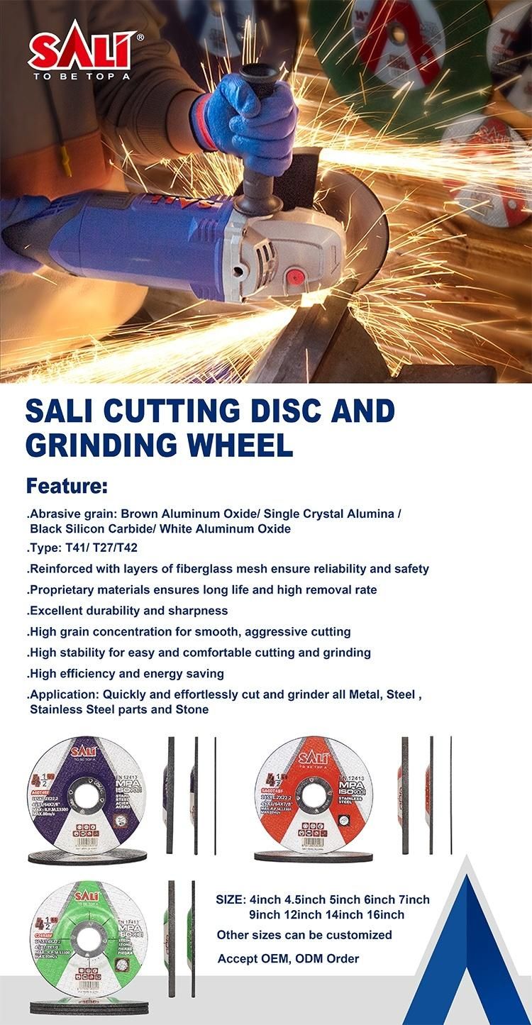 Sali Good Price Cutting Disc Cutting Wheel