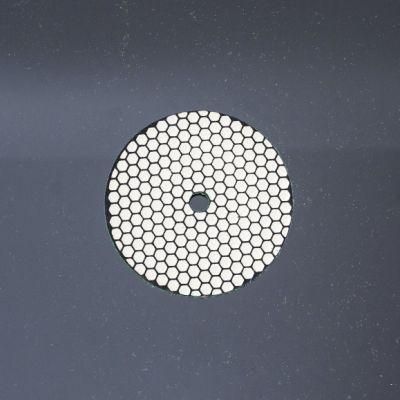 Qifeng Power Tool 7-Step 5 Inch Abrasive Diamond Dry Grinding&Polishing Pads for Granite&Marble