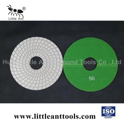7&quot; White Helical Grinding Disc and Polishing Pad