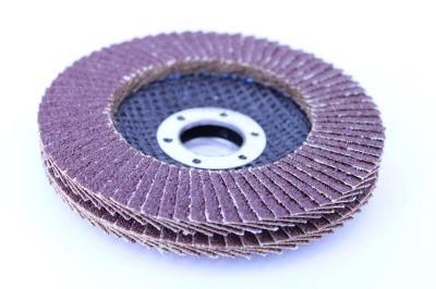 125X22.2mm Calcined Flap Disc with Aluminium Oxide