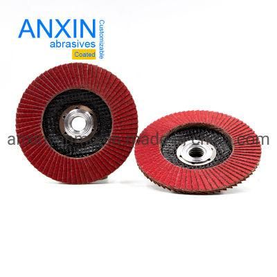 Ceramic Flap Disc with Metal Hub