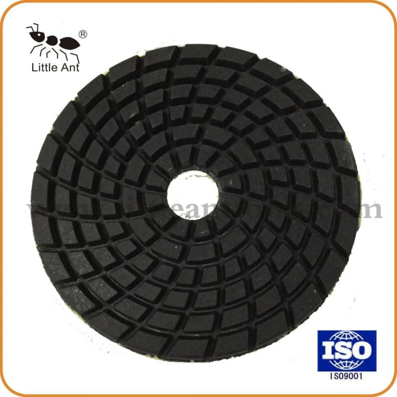 4 Inch 4mm Diamond Concrete Dry Polishing Pads