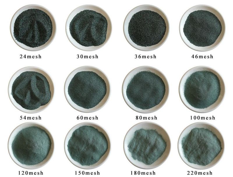 36 Mesh Green Silicon Carbide Sic for Ceramic Plate