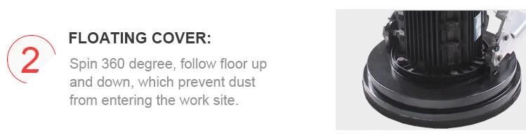 27" Big 220V 4kw 5.5HP Electric Single Disc Concrete Epoxy Marble Floor Tile Diamond Grinding and Polishing Machine Polisher