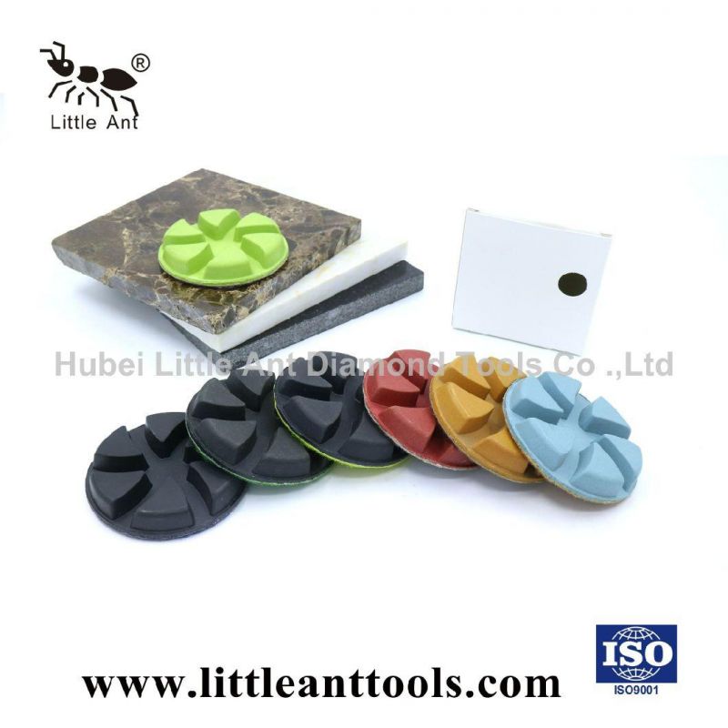 Resin Pads Diamond Floor Polishing Pad Used for Heavy-Duty Polishing Machine with Good Gloss