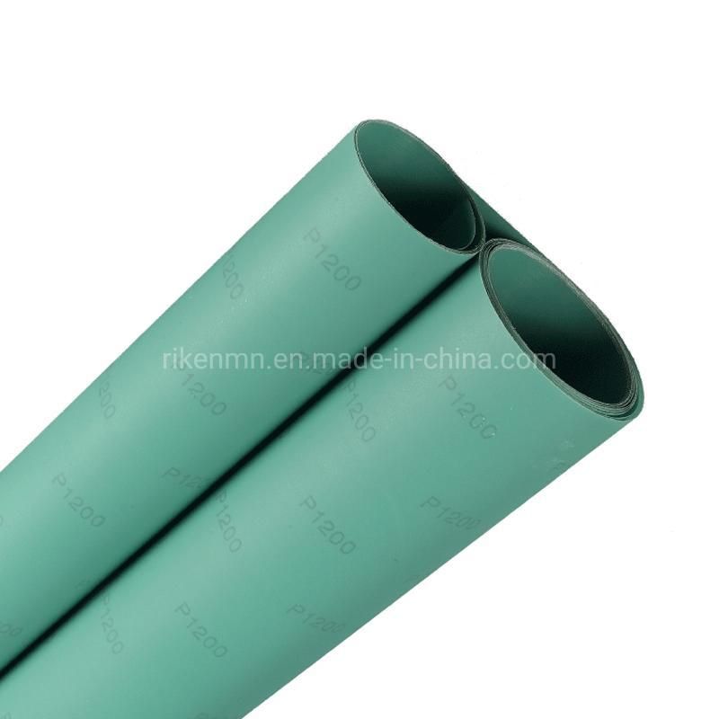 Customized 5inch 6 Holes Green Sandpaper Abrasive Disc Sandpaper Roll for Carbons Wood Sanding