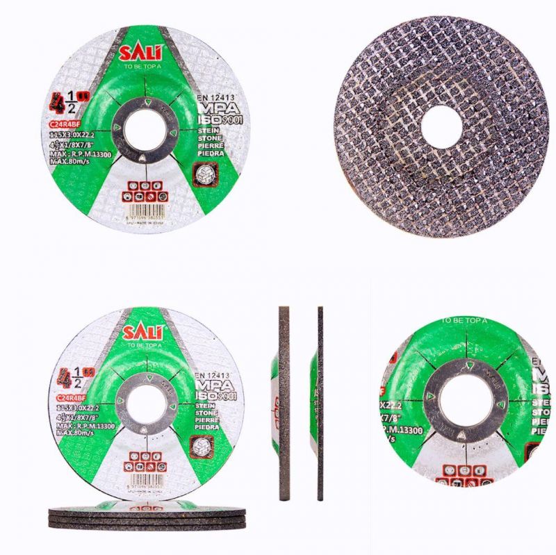 Sali 4.5inch 115*3*22.2mm Professonal Quality Stone Grinding Disc