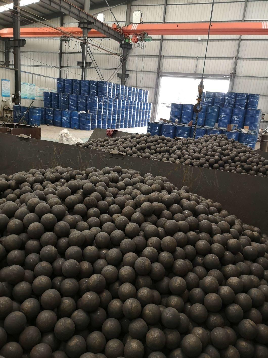 High Cr Cast Iron Grinding Balls Forged Steel Ball for Mine Mills Casting Steel Media