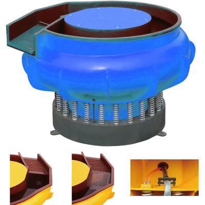 Vibratory Finishing Machine Metal Burrs Removing Parts Separator