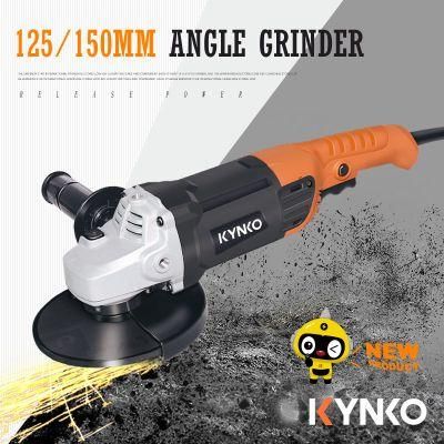 Kynko Power Tools 125/150mm 1600W Angle Grinder