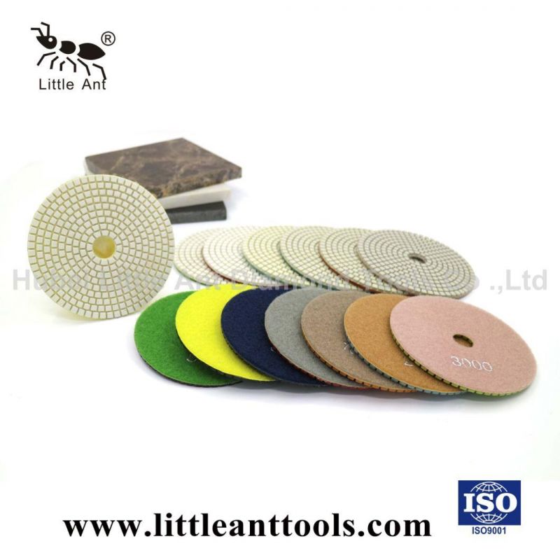 Diamond Wet Abrasive Pads for Polishing Stones