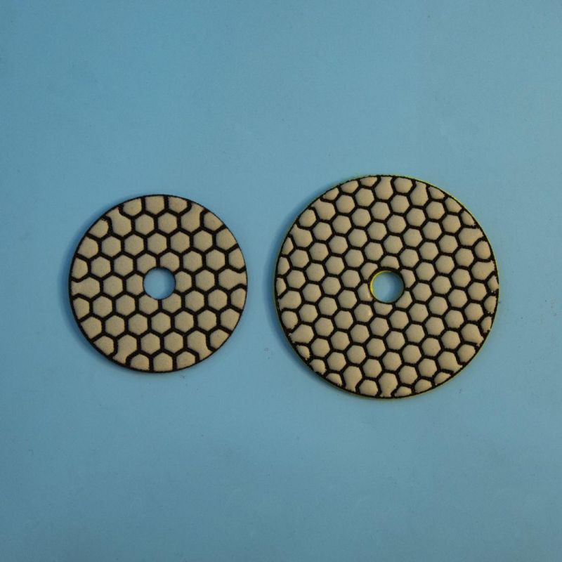 New 80mm Good Performance Abrasive Dry Polishing Pad for Stone