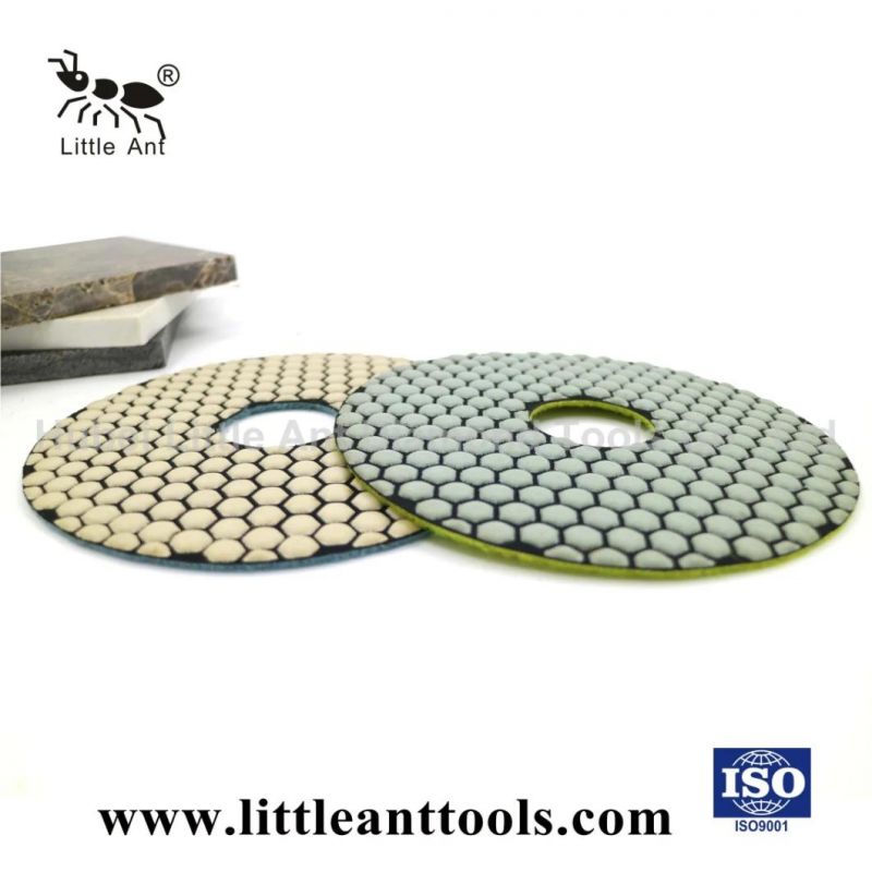 7" 180mm Granite Dry Pad Diamond Polishing Pad