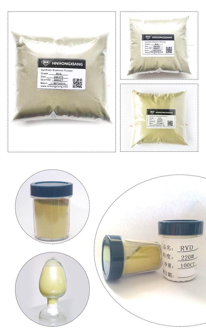 Rvd Synthetic Industrial Diamond Powder Supplier