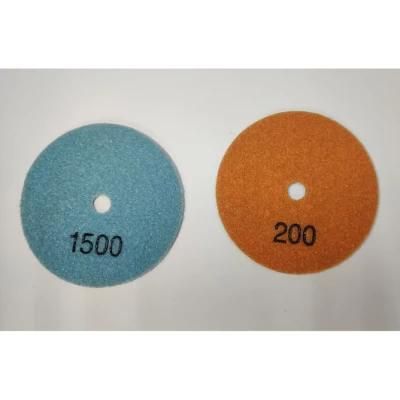 7 Steps 3&quot; Abrasive Diamond Dry Polishing Pads for Granite&Marble
