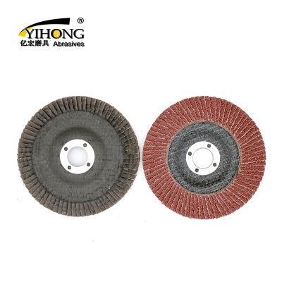 Aluminum Oxide Abrasive Sanding Disco Flap Disc with Factory Price for Polishing Wood Metal Stainless Steel