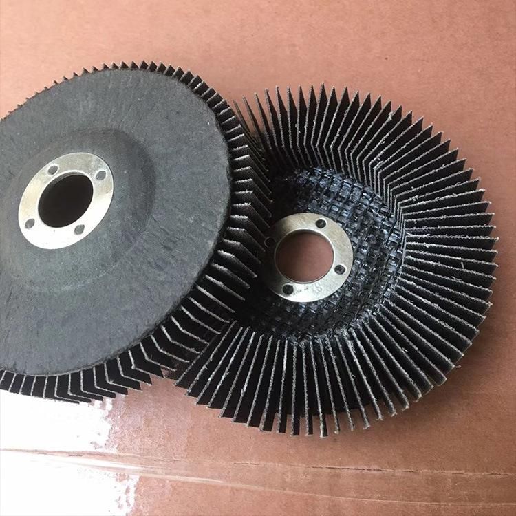 High Quality Premium Wear-Resisting 100mm/115mm/125mm Aluminium Oxide Vertical Flap Disc for Grinding Stainless Steel and Metal