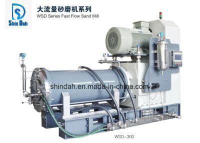 High Quality Fast Flow Nanometer Bead Mill Sand Mill for Prinking Ink, Paint, Color Paste, Battery Inudustry