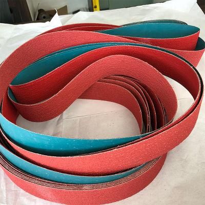 2X72&prime;&prime; Ceramic Sanding Belt Emery Cloth Belt for Knife Making