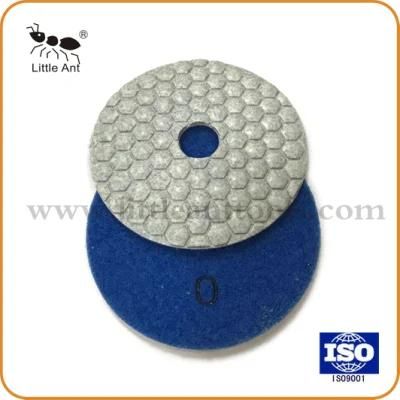 3 Inch Pressed Diamond Dry Flexible Polishing Pads