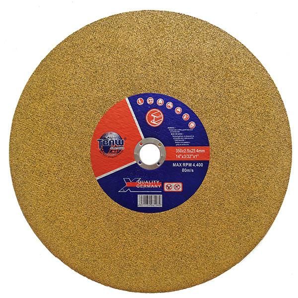 350mm Diameter Cutting Wheel Abrasive Grinding Wheel T41 350*2.5*25mm