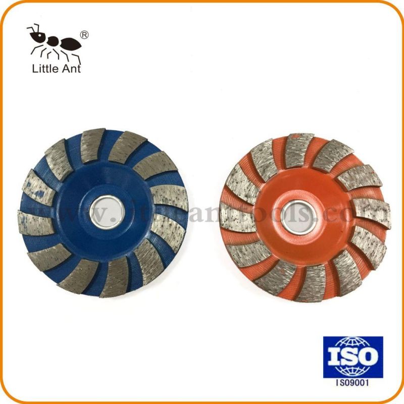 Concrete and Stone Polish Segmented Diamond Cup Grinding Wheel