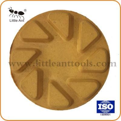 8 Teeth Diamond Resin Polishing Pad Floor Polishing Tool Refurbish Pad for Marble Granite Concrete Floor