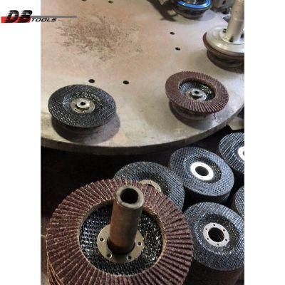 4&quot; 100mm 5/8&quot; Arbor Flap Disc Sanding Disc Calcined Alumina for Weld Joint Metal Derusting Ss Extreme Performance