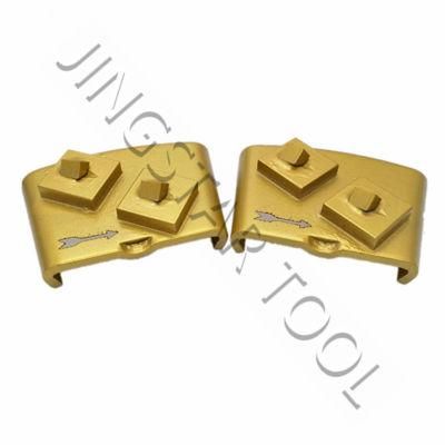 Arrow Segments Easy Change Diamond Grinding Pads for Concrete or Terrazzo