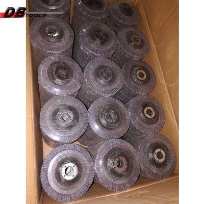 5&quot; 125mm Calcine Aluminum Oxide 22mm Hole Flap Disc Wheel Grinding Tools for Metal