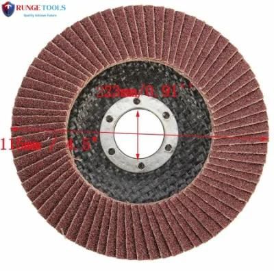 4.5 Inch 40 Grit Grinding Discs 4 1/2 Sanding Grinding Wheels Aluminum Oxide Abrasives Flap Disc for Angle Grinder Power Tools