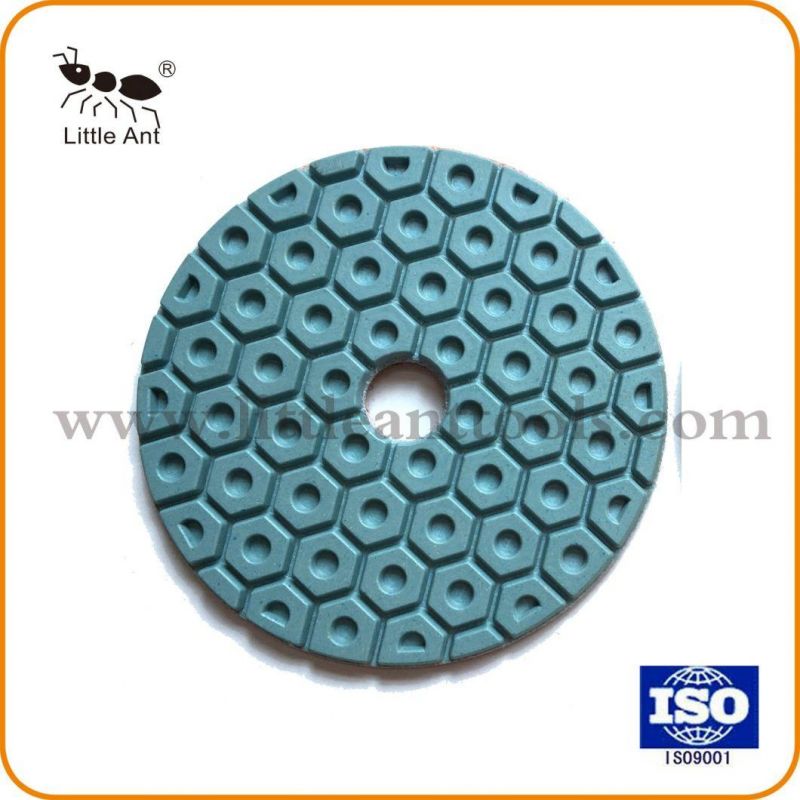 Diamond  Grinding  Disc 4 Inch Hexagon Polishing Pad Terrazzo Pad