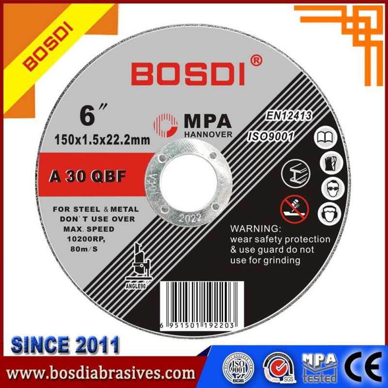 355X3.5X25.4 Chopsaw Flat Cutting Wheel for Stainless Steel, Metal, Steel, Stone. High Quality Best Price, Bosdi Cutting Wheel Popular in Europe.