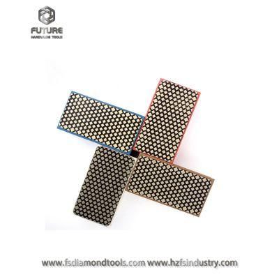 Diamond Hand Polishing Pads Electroplated Resin Pads