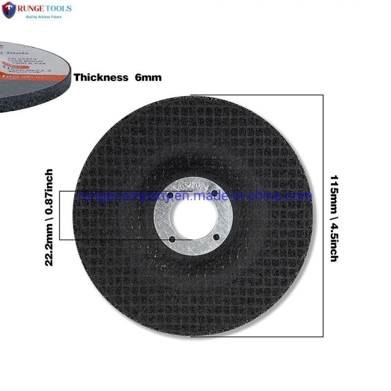 4.5" Super Long Durable Efficient Metal Stainless Steel Inox Grinding Disc for Angle Grinder Power Tools