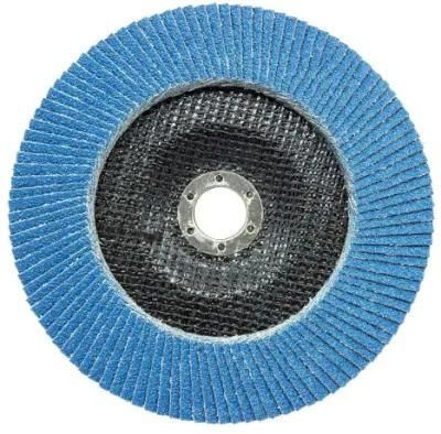 Abrasives Grinding Tools 6&quot; X 7/8&quot; Premium High Density Jumbo Zirconia T27 Flap Disc for Stainless Steel, Inox, Metal