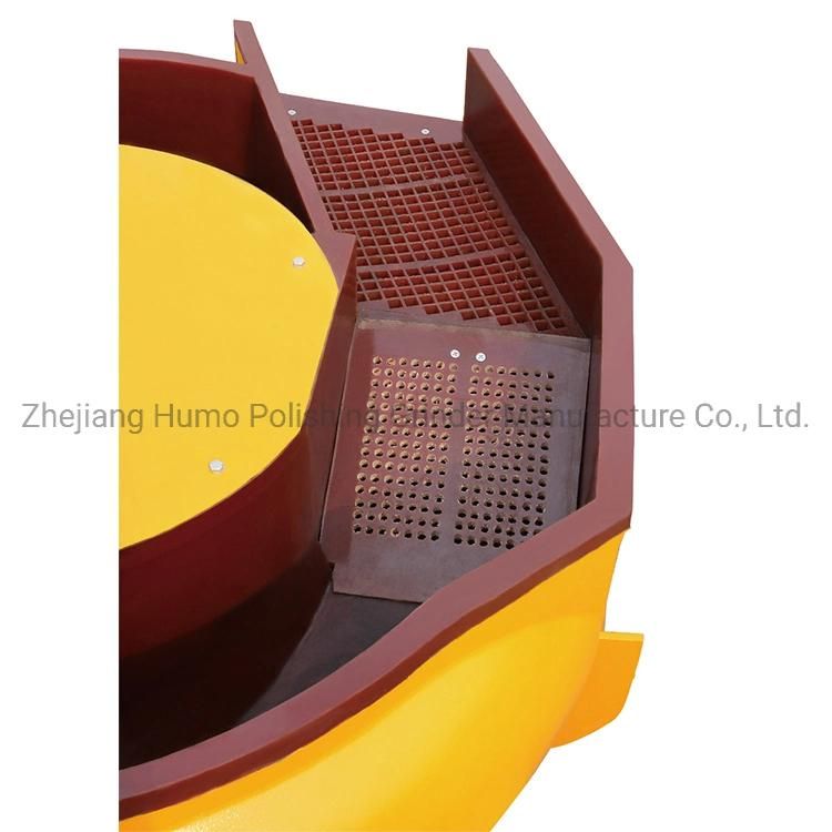 600 L 20 Cft Vibratory Finishing Machine Deburring Polishing Bowl Tumbler