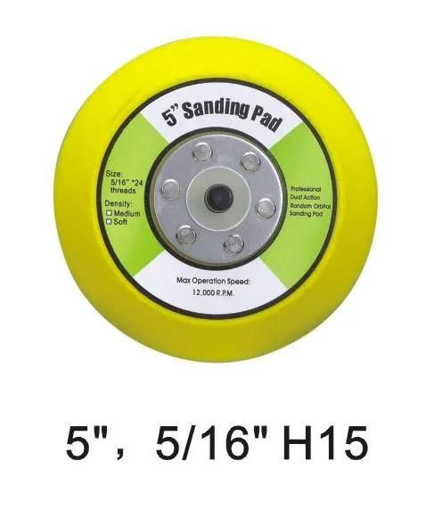 Strong Type 5inch Reinforced Sander Backing Pad