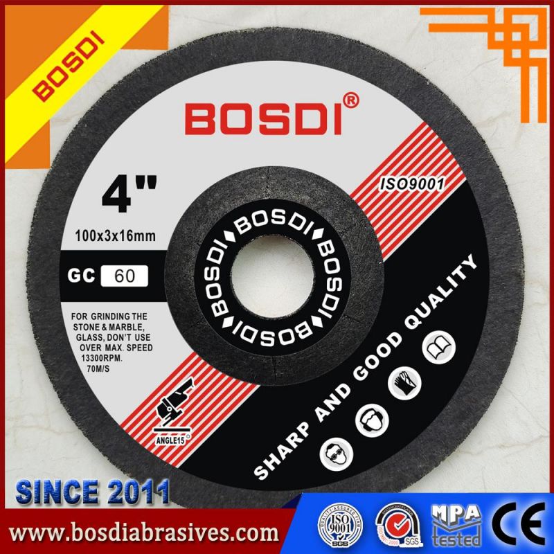 Gc120# Depressed Center Grinding Wheel for Stone, Marble, Indian Red, South African Black and So on, Qualiyt Like Yuri and Xtra Power Quality Wheel