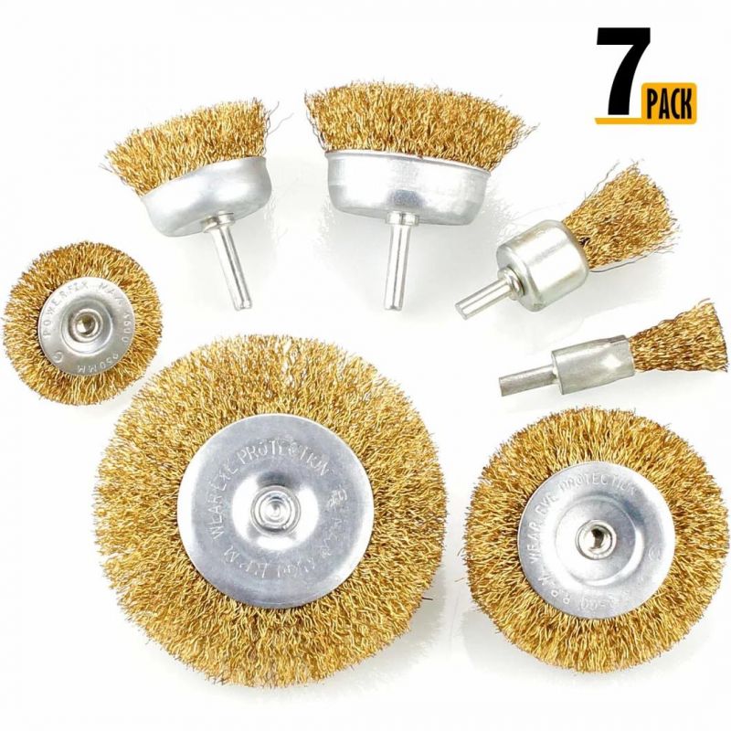 Grinding Wheel Twisted Knot Steel Wire Flat Wheel Brush